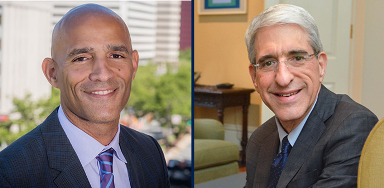 John Rice and Peter Salovey