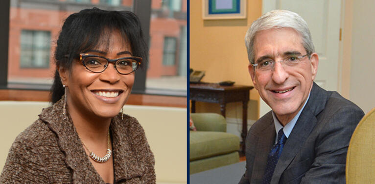 Patricia Melton and Peter Salovey